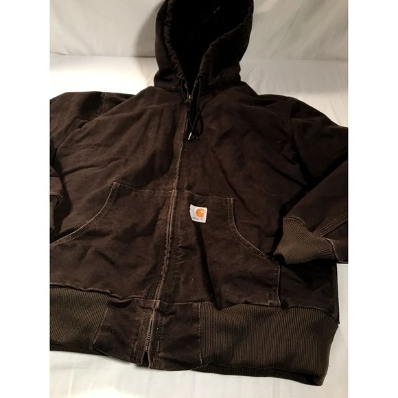 Carhartt Jacket Womens sz Medium Brown - Picture 2 of 5
